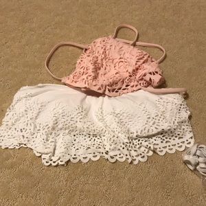 2 bikini tops